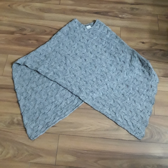 Cerretelli Firenze Made in Italy Poncho Sweater Alpaca Blend - Picture 5 of 9